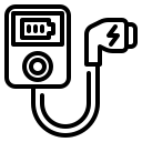 Car ev charger icon